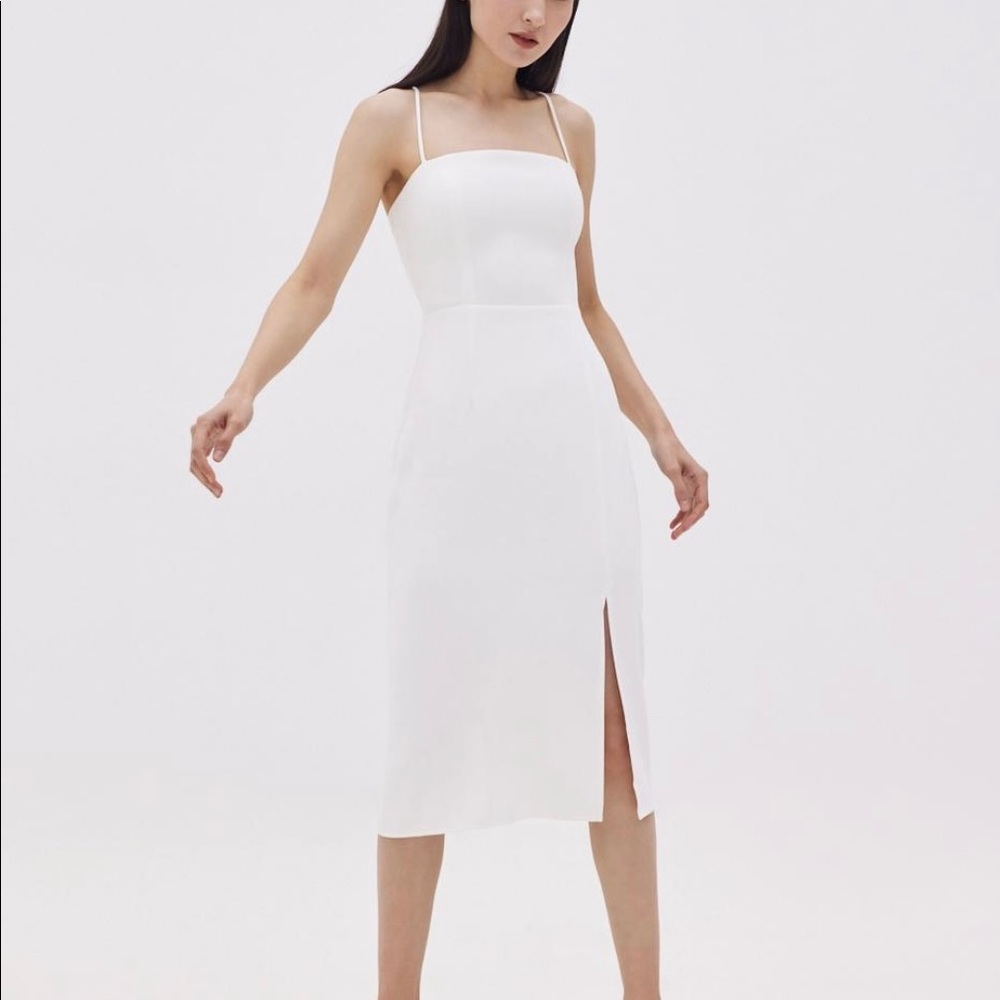 Love, Bonito White Arlenis Dress
